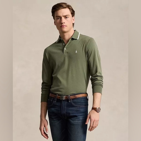 Polo Ralph LaurenMen's Classic Fit Soft Cotton Polo Shirt - Picture 2 of 4